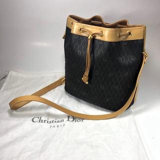 クリスチャンディオール(Christian Dior)の【美品】クリスチャンディオール 巾着ショルダー 保存袋付(ショルダーバッグ)