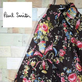 ポールスミス(Paul Smith)の激レア！ 古着 ポールスミスロンドン 花柄 総柄 奇抜 柄シャツ(シャツ)