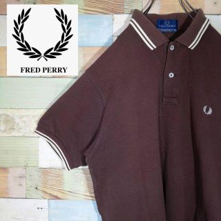 フレッドペリー(FRED PERRY)の【ヒットユニオン製】古着 フレッドペリー 刺繍ロゴ ワンポイント ポロシャツ(ポロシャツ)