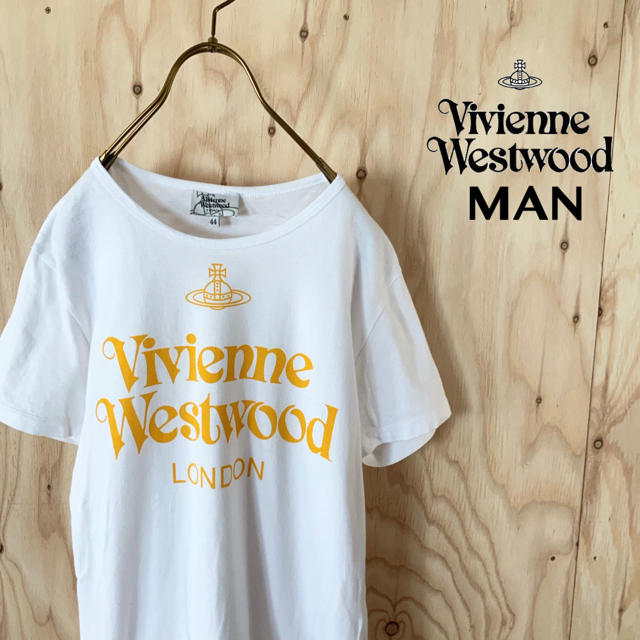 Vivienne Westwood(ヴィヴィアンウエストウッド)の【美品】Vivienne Westwood MAN ビッグプリント Tシャツ メンズのトップス(Tシャツ/カットソー(半袖/袖なし))の商品写真