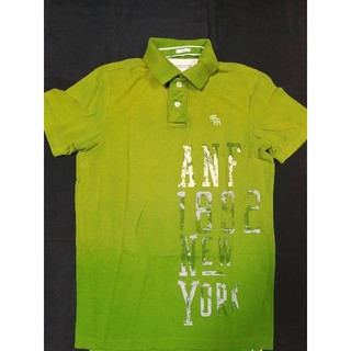アバクロンビーアンドフィッチ(Abercrombie&Fitch)のアバクロ 　ポロシャツ　グラデーションカラー　　20年前のお品物　 レア品(ポロシャツ)