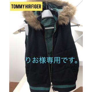 トミーヒルフィガー(TOMMY HILFIGER)の美品 Tommy Hilfiger ダウンベスト(ダウンベスト)