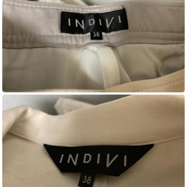 INDIVI(インディヴィ)のINDIVI パンツスーツ レディースのフォーマル/ドレス(スーツ)の商品写真