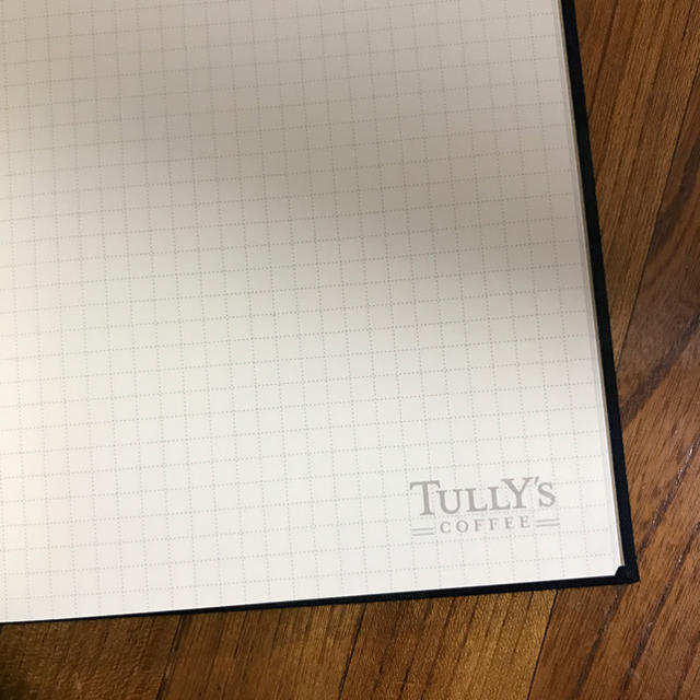 TULLY'S COFFEE(タリーズコーヒー)の非売品 タリーズ ファブリックノート インテリア/住まい/日用品の文房具(ノート/メモ帳/ふせん)の商品写真