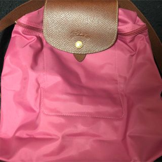 ロンシャン(LONGCHAMP)の新品未使用！ロンシャン ルプリアージュリュック ピオニーピンク(リュック/バックパック)