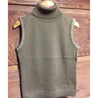 ロキシー(Roxy)の新品★ROXY★ノースリタートルニット★BRN★M(ニット/セーター)