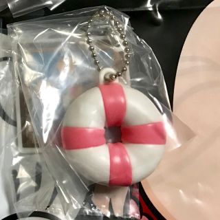 ディズニー ミニフードチャーム うきわまん カプセルトイ(キャラクターグッズ)