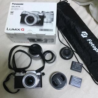 パナソニック(Panasonic)のLUMIX GF7 レンズ4本セット(ミラーレス一眼)