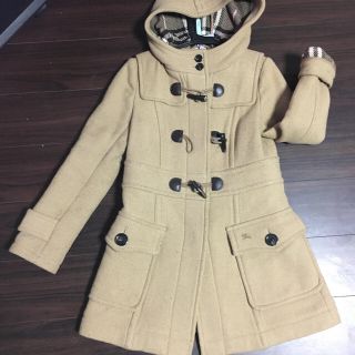 バーバリー(BURBERRY)のバーバリー ダッフルコート キャメル(ダッフルコート)