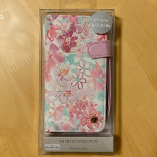 アフタヌーンティー(AfternoonTea)の新品 iPhone ケース iPhone8/7/6/6s フラワー柄 ピンク(iPhoneケース)