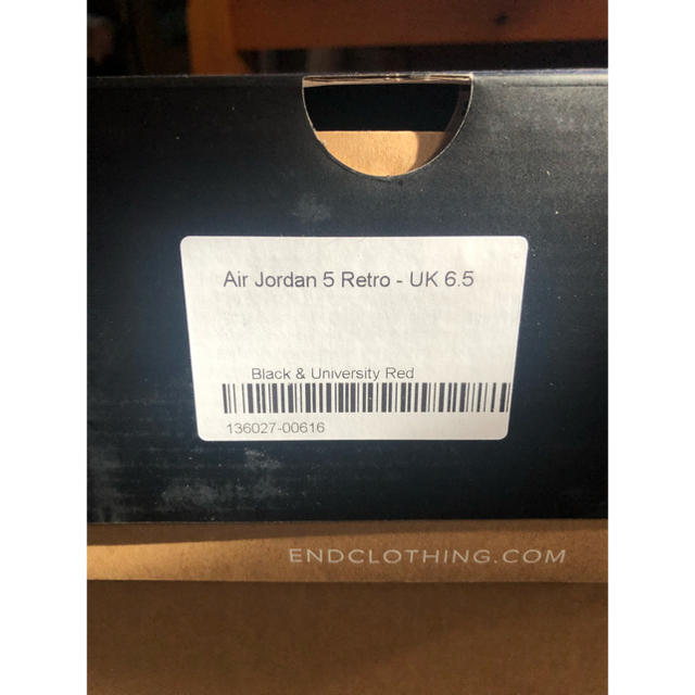 NIKE(ナイキ)の新品、未使用、箱付き！！AIR Jordan5 Retro  メンズの靴/シューズ(スニーカー)の商品写真