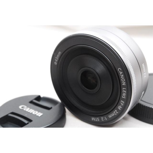 ♡新品未使用品♡Canon EF-M 22mm STMレンズ  ブラック