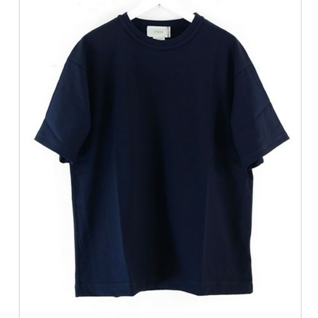 SUNSEA(サンシー)のYOKE ヨーク INSIDE OUT T-SHIRTS 19SS【ネイビーM】 メンズのトップス(Tシャツ/カットソー(半袖/袖なし))の商品写真