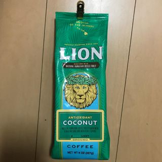ライオン(LION)のLION Coffee ココナッツ 緑 227g(コーヒー)
