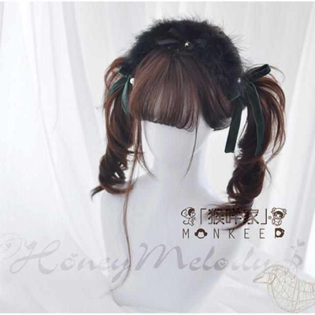 Monkeep 少女a ーdark Chocolateー ロリィタ ウィッグの通販 By Yugechayue S Shop ラクマ