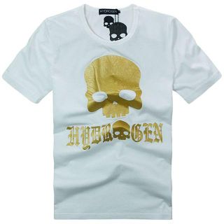 ハイドロゲン(HYDROGEN)の新入荷★正規品(37DT7301WH)ハイドロゲン メンズ半袖Tシャツ【XL】(Tシャツ/カットソー(半袖/袖なし))