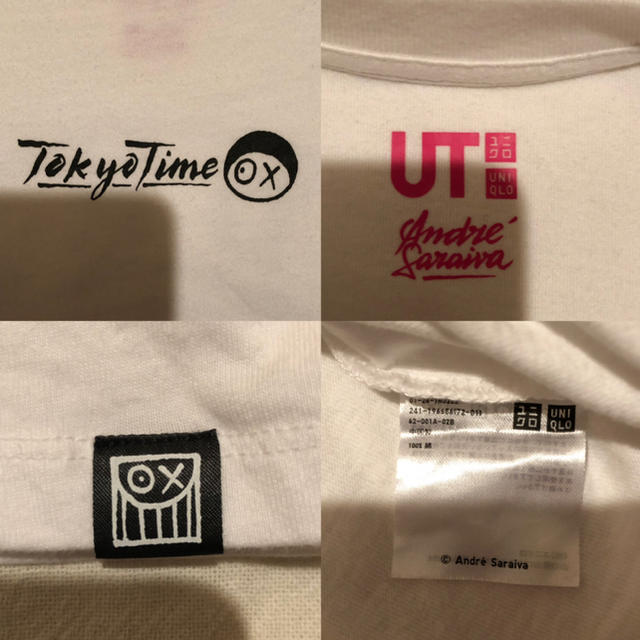 UNIQLO(ユニクロ)のユニクロ アンドレサライヴァ メンズTシャツ Sサイズ メンズのトップス(Tシャツ/カットソー(半袖/袖なし))の商品写真
