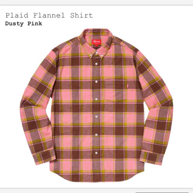 19ss supreme Plaid Flannel Shirt