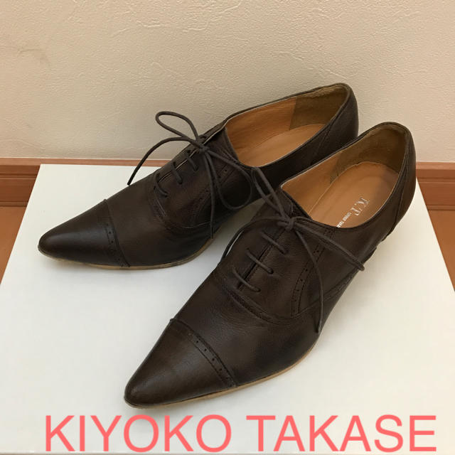 COMME CA DU MODE(コムサデモード)のK.T KIYOKO TAKASE  レースアップシューズ used レディースの靴/シューズ(ローファー/革靴)の商品写真