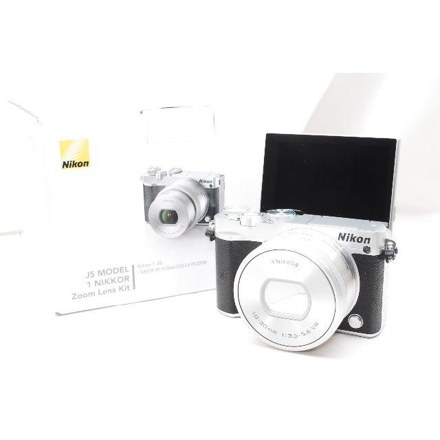 ♡新品♡Nikon1 J5 パワーズームキット♡シルバー