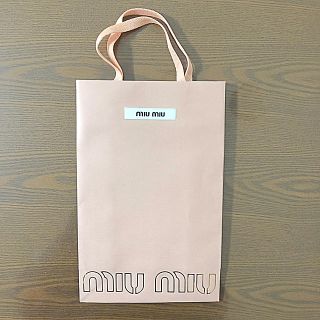 ミュウミュウ(miumiu)のmiu miu ショップバッグ✳︎(ショップ袋)