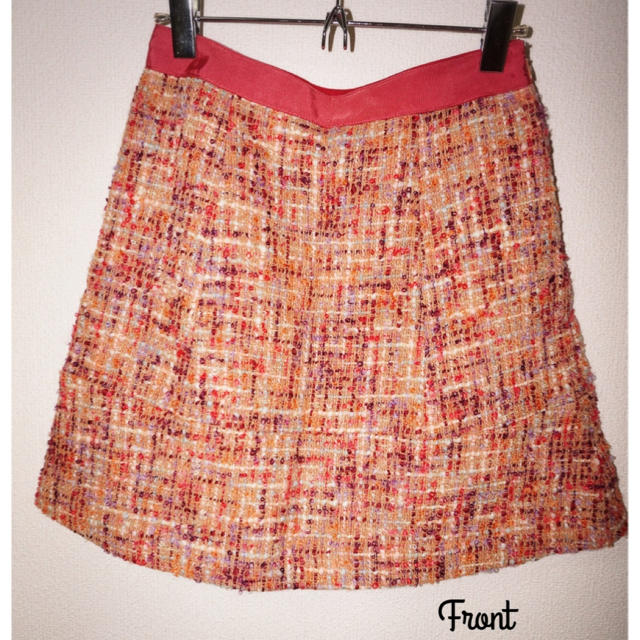 JUSGLITTY(ジャスグリッティー)のJUSGLITTY ツイードスカート レディースのスカート(ミニスカート)の商品写真