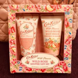 キャスキッドソン(Cath Kidston)のキャスキッドソン シャワージェル&ボディクリーム 50g×2(ボディソープ/石鹸)