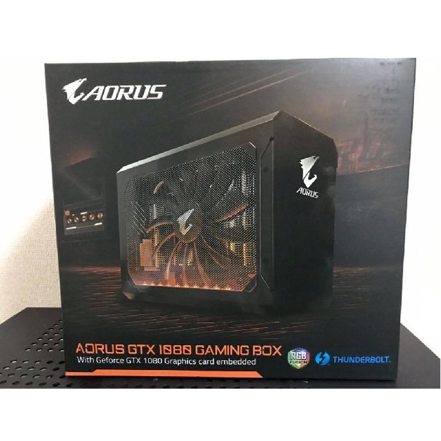 【外付けGPU】GIGABYTE AORUS GTX 1080  スマホ/家電/カメラのPC/タブレット(PC周辺機器)の商品写真