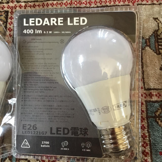IKEA - LED 電球 5個セット 60Wの通販 by Cotton100's shop｜イケアならラクマ