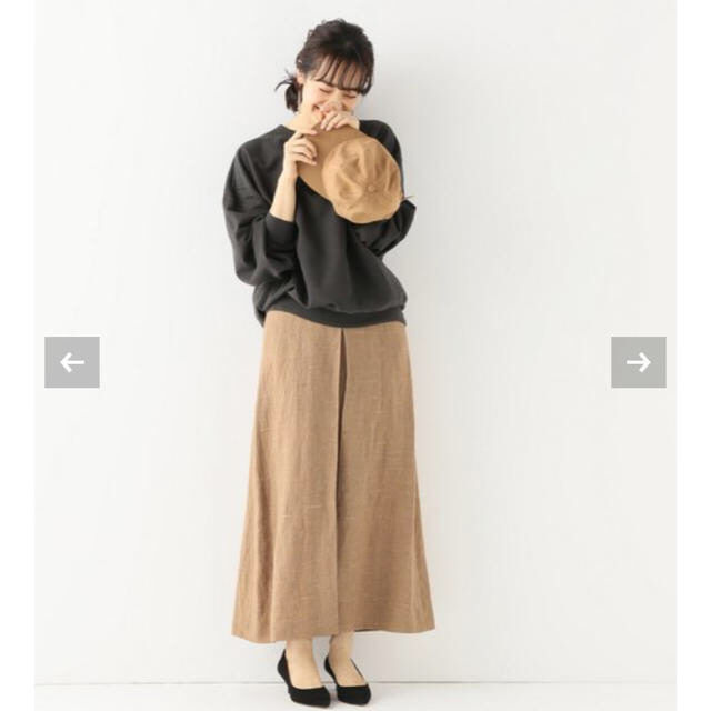 IENA(イエナ)のauralee  linen スカート 38 レディースのスカート(ロングスカート)の商品写真