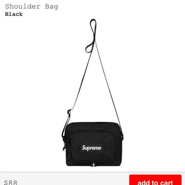 supreme 19ss shoulder bag ショルダーバッグ