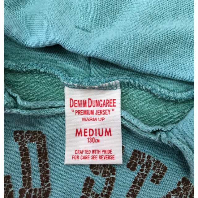 DENIM DUNGAREE(デニムダンガリー)のDDパーカー キッズ/ベビー/マタニティのキッズ服女の子用(90cm~)(Tシャツ/カットソー)の商品写真