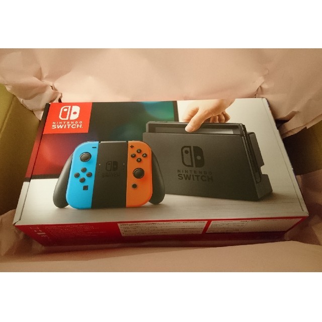 新品未開封ニンテンドー スイッチ ネオンレッド/ブルー