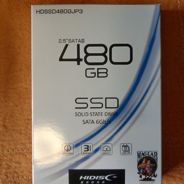 550mbs書込新品Hidisc 内蔵SSD 480GB
