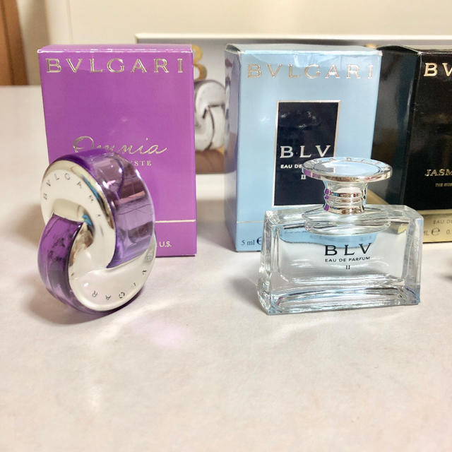 BVLGARI(ブルガリ)のBVLGARI香水セット 5ml コスメ/美容の香水(ユニセックス)の商品写真