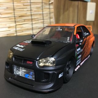 JADAスバルインプレッサWRX Euroカスタム1/24(ミニカー)