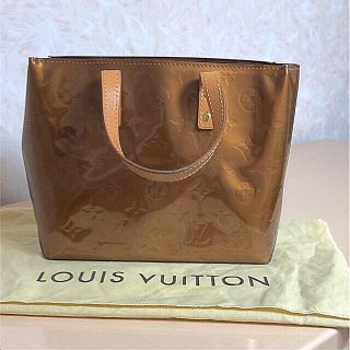 ルイヴィトン(LOUIS VUITTON)のルイヴィトン ヴェルニ  ブロンズ(ハンドバッグ)