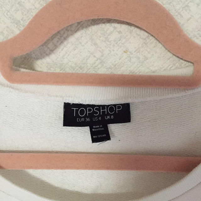 TOPSHOP(トップショップ)のショートスエット* レディースのトップス(トレーナー/スウェット)の商品写真