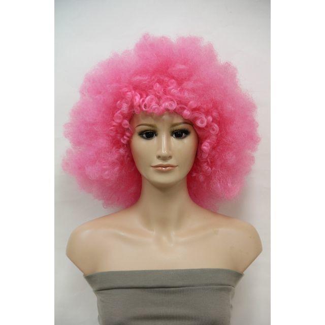 ふわふわピンクアフロ BIG H-580 Wigs2you エンタメ/ホビーのエンタメ その他(その他)の商品写真