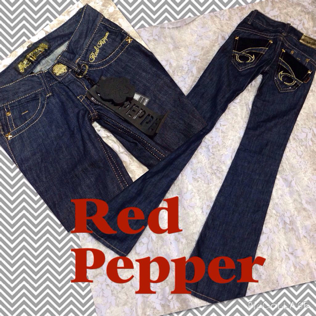 REDPEPPER(レッドペッパー)の💠Red Pepper新品タグ付パンツ レディースのパンツ(デニム/ジーンズ)の商品写真