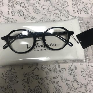 アダムエロぺ(Adam et Rope')の新品！アダムロペ メガネ 伊達眼鏡 ファッション用グラス le magasin(サングラス/メガネ)