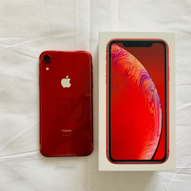 ベストセラー Apple - 【新品未使用】 iphone xr 64GB_Red_SIMフリー スマートフォン本体