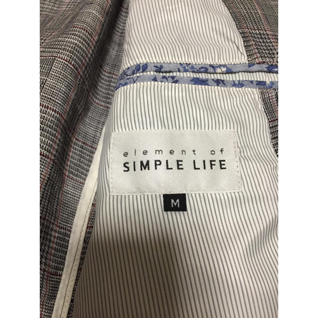 SIMPLE LIFE(シンプルライフ)のシンプルライフ ジャケット M （綿51%、麻49%） メンズのジャケット/アウター(その他)の商品写真