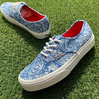 ヴァンズ(VANS)の美品24 VANS ヴァンズ カリフォルニア オーセンティック  A765(スニーカー)