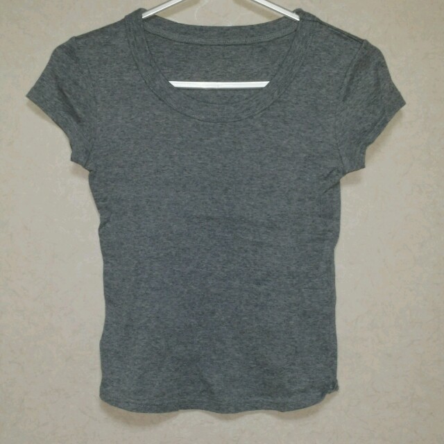 ViS(ヴィス)のVISのグレーTシャツ❤ レディースのトップス(Tシャツ(半袖/袖なし))の商品写真