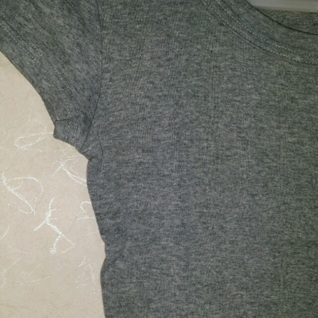 ViS(ヴィス)のVISのグレーTシャツ❤ レディースのトップス(Tシャツ(半袖/袖なし))の商品写真