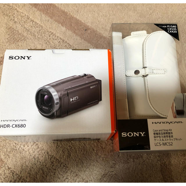 SONY HDR-CX680 純正ケースセット