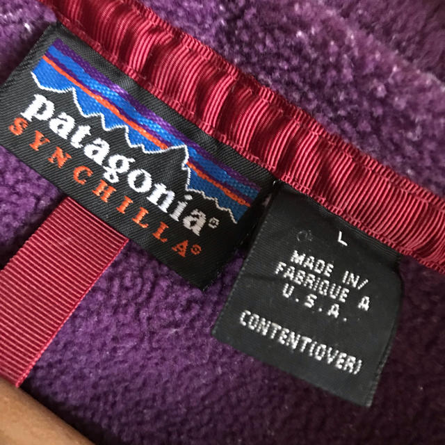patagonia(パタゴニア)のPatagoniaパタゴニアフリース アメリカ製 アウトドア アメカジ メンズのジャケット/アウター(ブルゾン)の商品写真