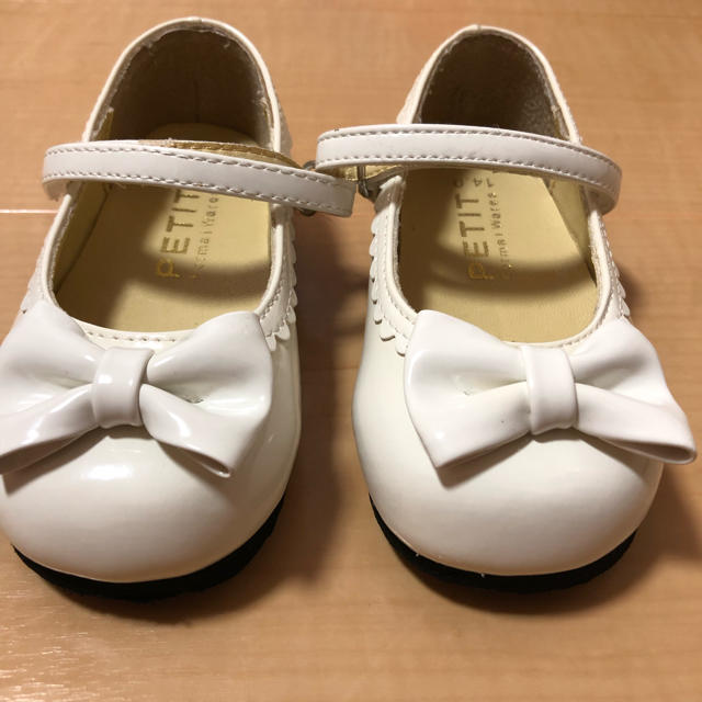 みーちゃん様専用  子供靴   14.0㎝    結婚式 フォーマルシューズ   キッズ/ベビー/マタニティのベビー靴/シューズ(~14cm)(フォーマルシューズ)の商品写真