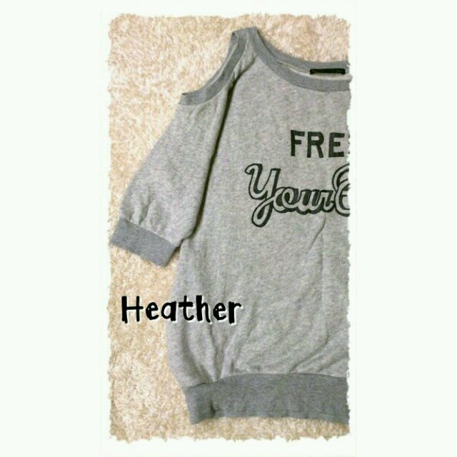 heather(ヘザー)の♥Heather♥ レディースのトップス(トレーナー/スウェット)の商品写真